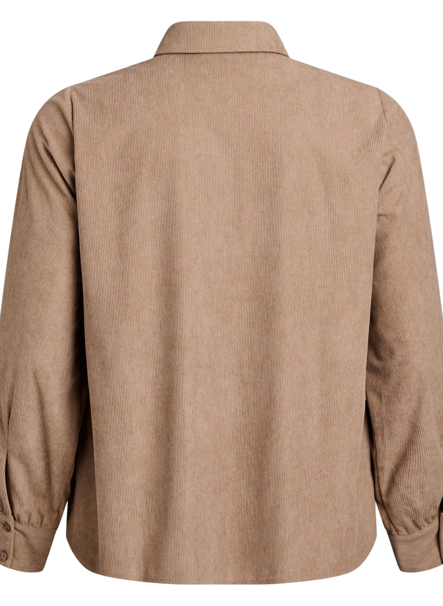 Langärmlige Bluse aus Cord