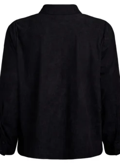 Langärmlige Bluse aus Cord