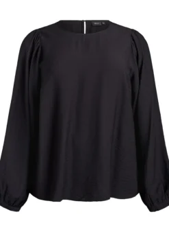 Langärmlige Bluse aus Viskose