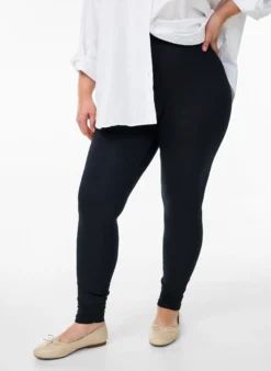 Leggings aus Baumwolle mit Futter