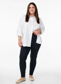 Leggings aus Baumwolle mit Futter