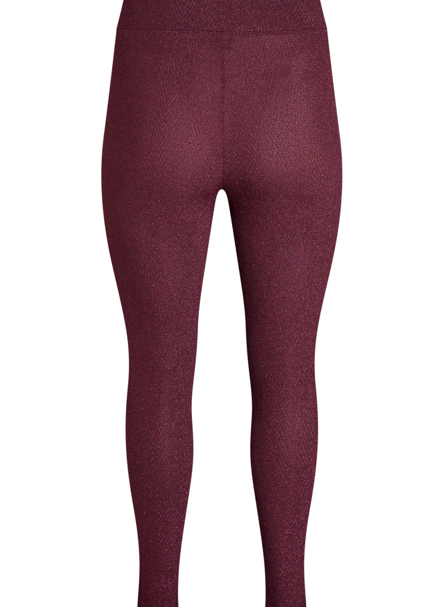 Leggings mit Glitzermuster