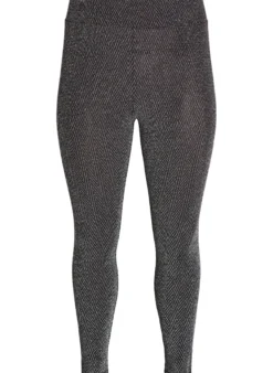Leggings mit Glitzermuster