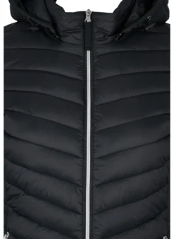 Leichte Jacke mit Taschen und abnehmbarer Kapuze