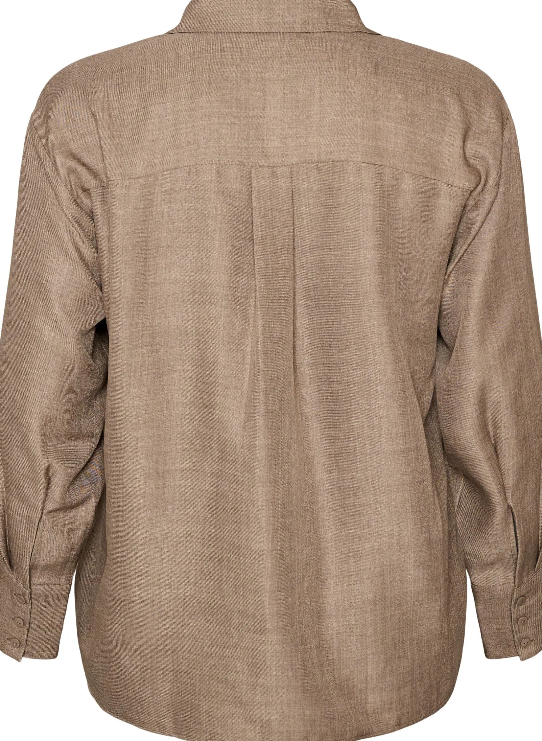 Lockere Bluse mit V-Ausschnitt
