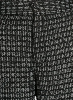 Lockere Bouclé-Shorts mit Taschen
