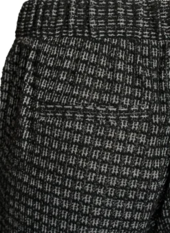Lockere Bouclé-Shorts mit Taschen