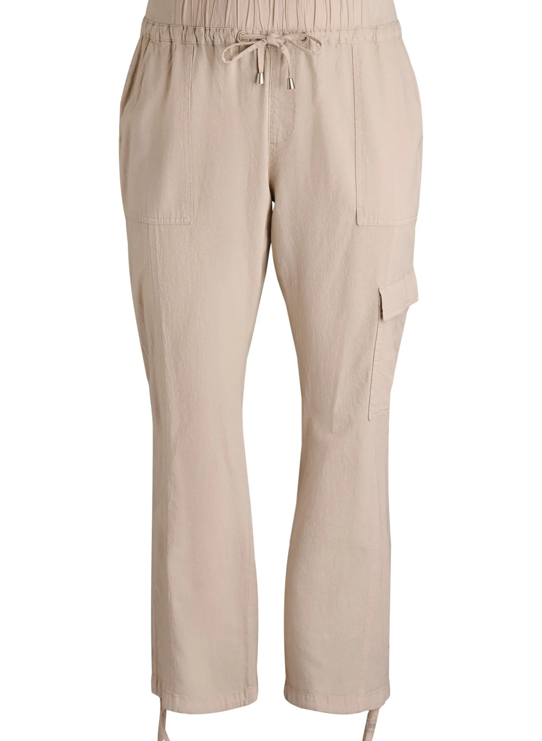 Lockere Cargohose aus Baumwolle