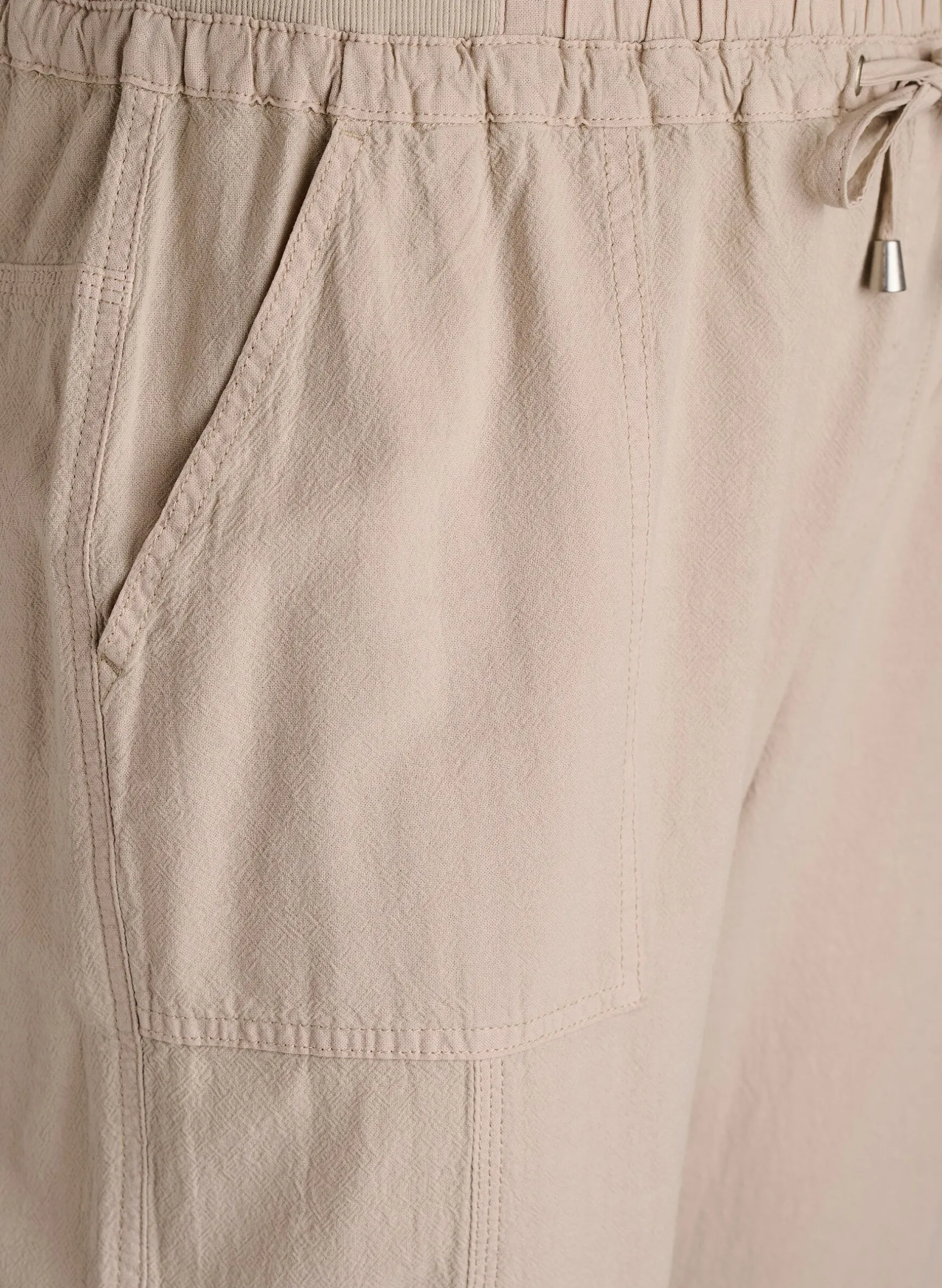 Lockere Cargohose aus Baumwolle