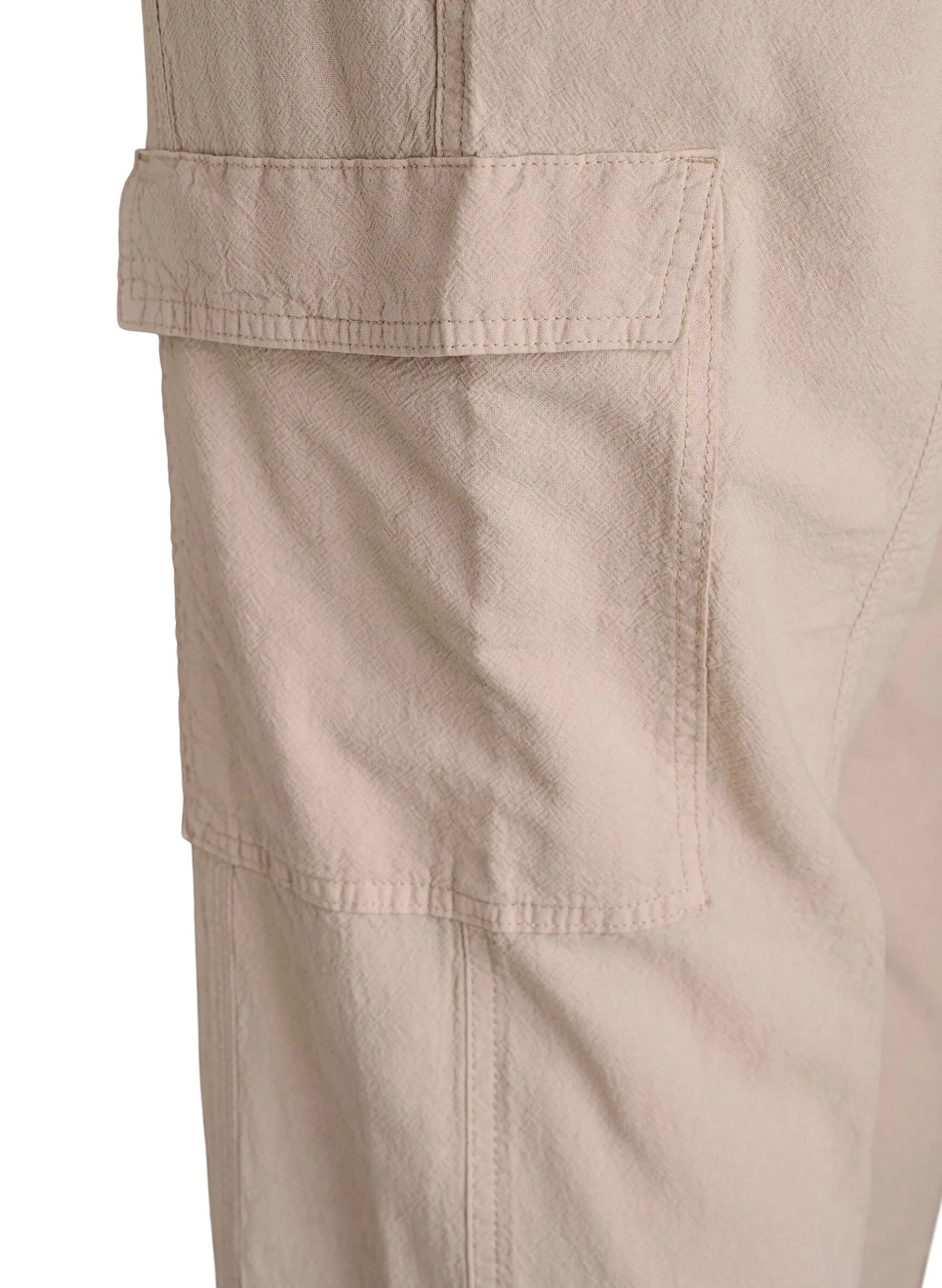 Lockere Cargohose aus Baumwolle