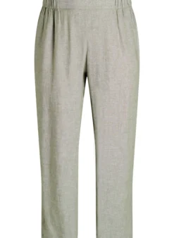 Lockere Hose aus Leinen und Viskose