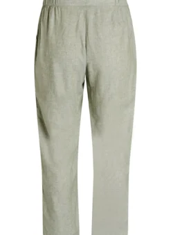 Lockere Hose aus Leinen und Viskose