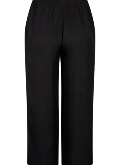 Lockere Hose mit elastischem Bund und Taschen