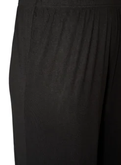 Lockere Pyjamahose aus Viskose mit elastischem Bund