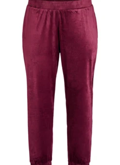 Lockere Samt-Hose