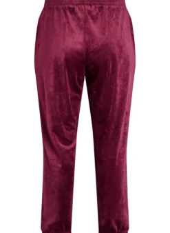 Lockere Samt-Hose