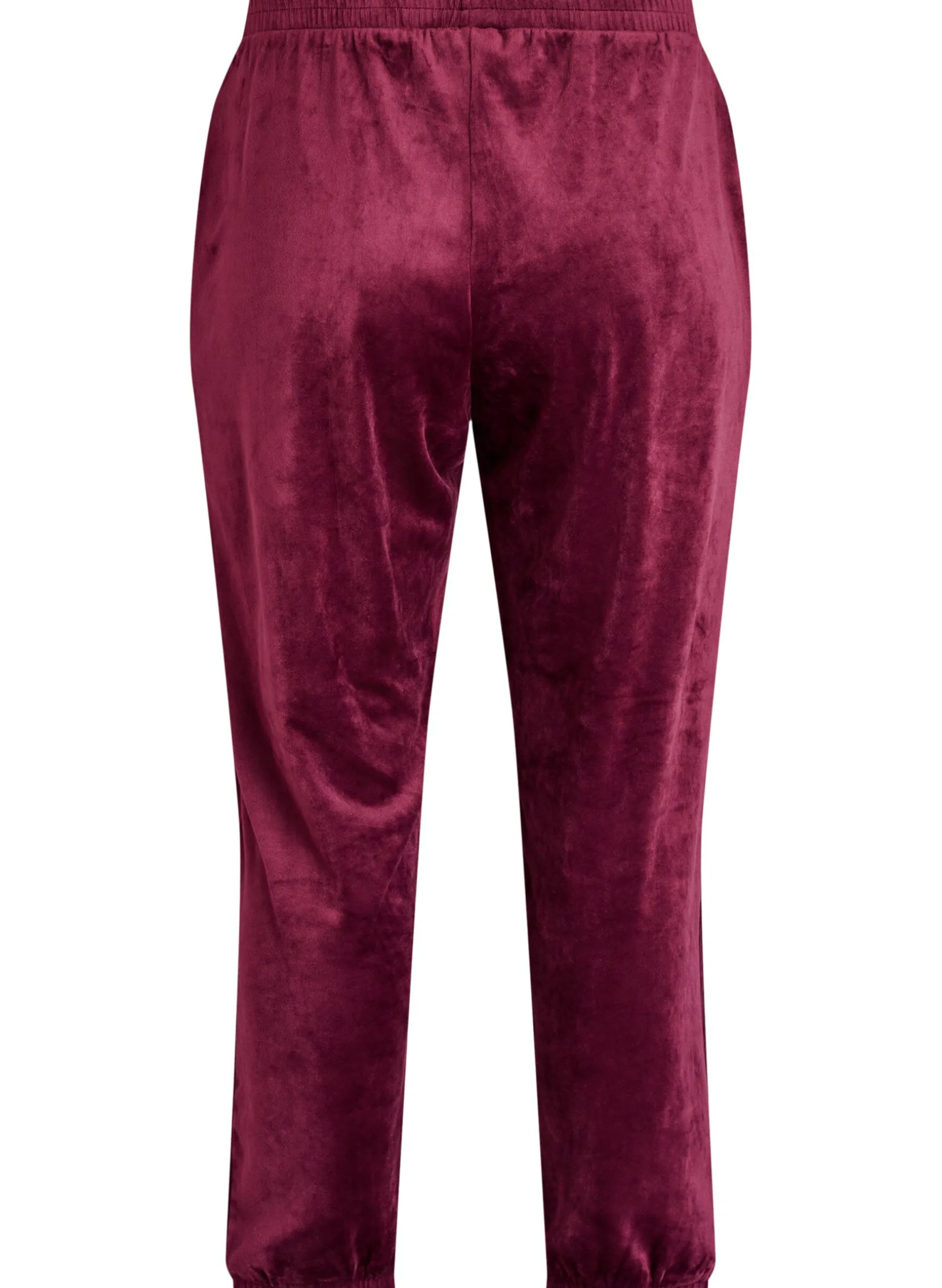 Lockere Samt-Hose
