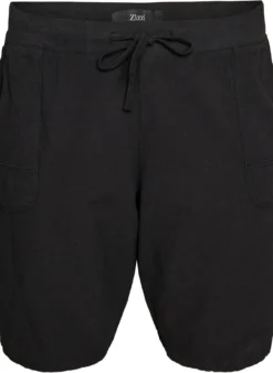 Lockere Shorts aus Baumwolle mit Taschen