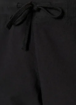 Lockere Shorts aus Baumwolle mit Taschen