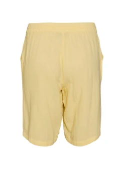 Lockere Shorts aus Baumwollmusselin mit hoher Taille