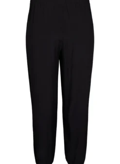 Lockere Viskosehose mit Taschen