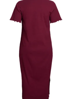 Maxikleid aus Jersey mit kurzen Ärmeln