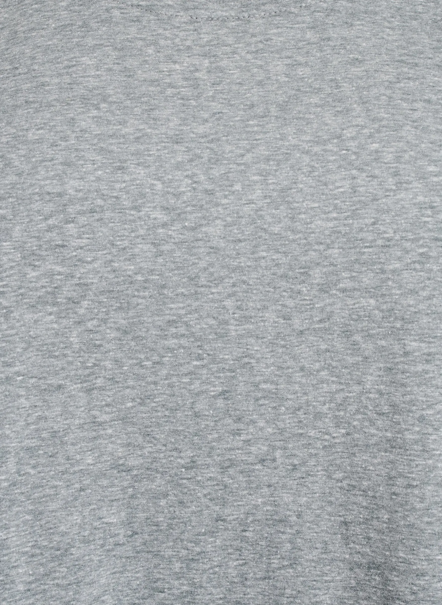 Melange T-Shirt mit kurzen Ärmeln