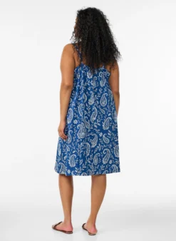 Midi-Trägerkleid aus Bio-Baumwolle