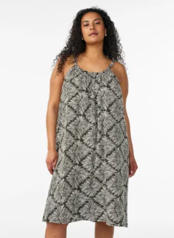 Midi-Trägerkleid aus Bio-Baumwolle