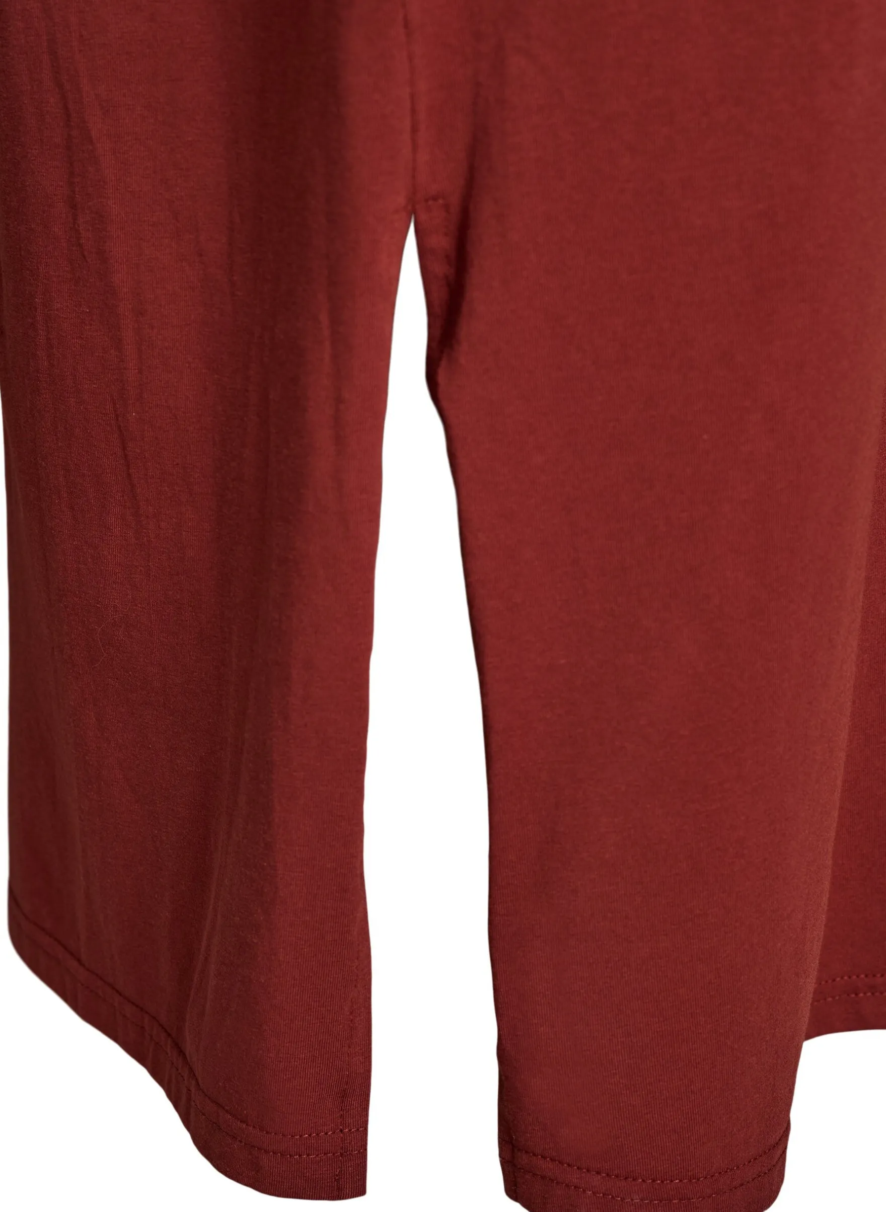 Midi-T-Shirtkleid mit V-Ausschnitt
