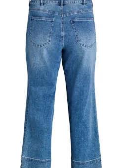 Nadelstreifen-Kiana-Jeans mit markanten Nähten