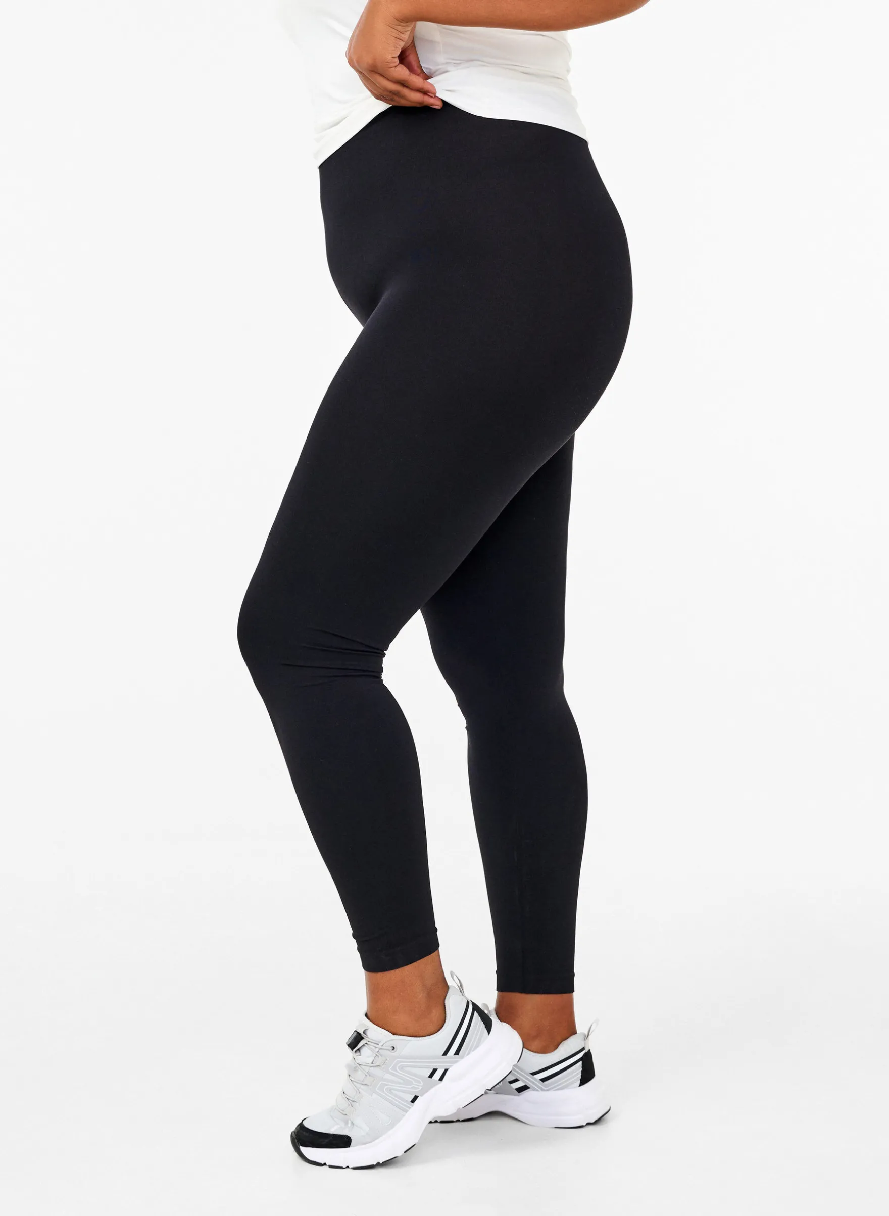 Nahtlose Basic-Leggings