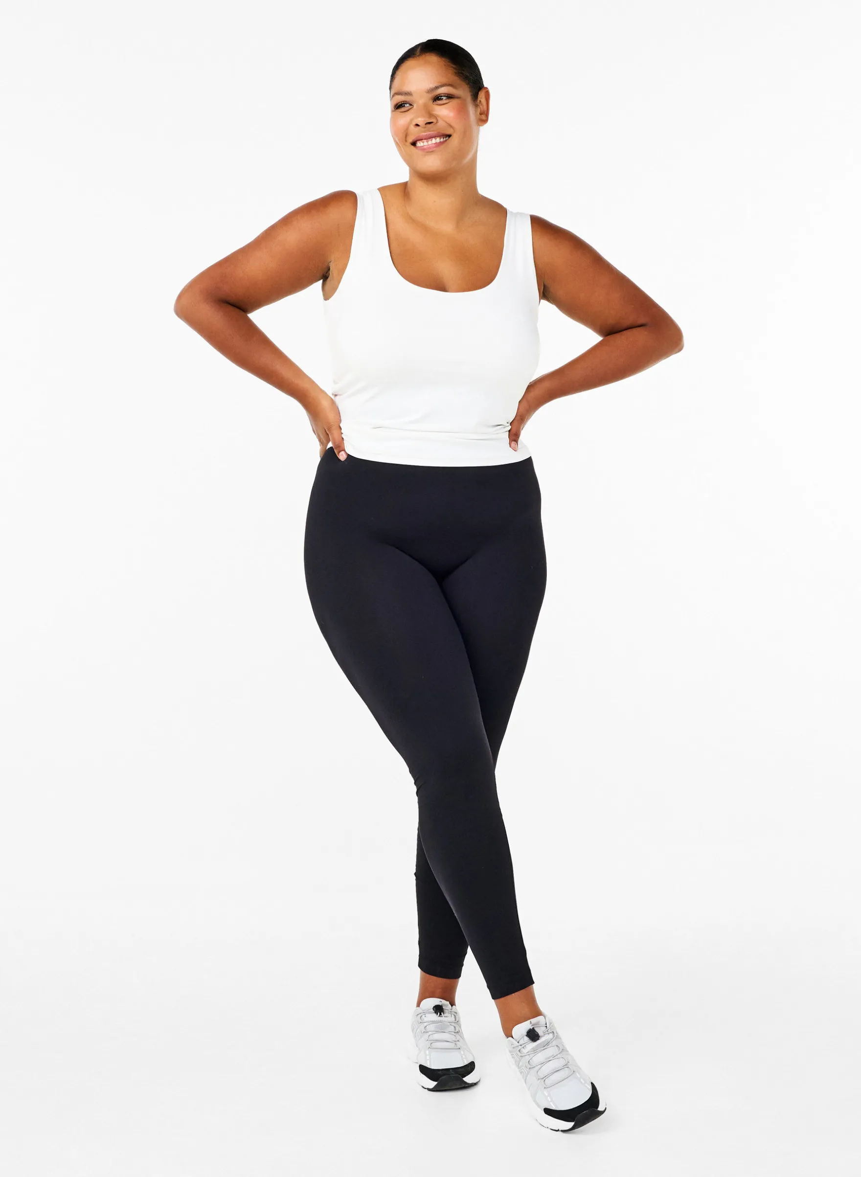 Nahtlose Basic-Leggings
