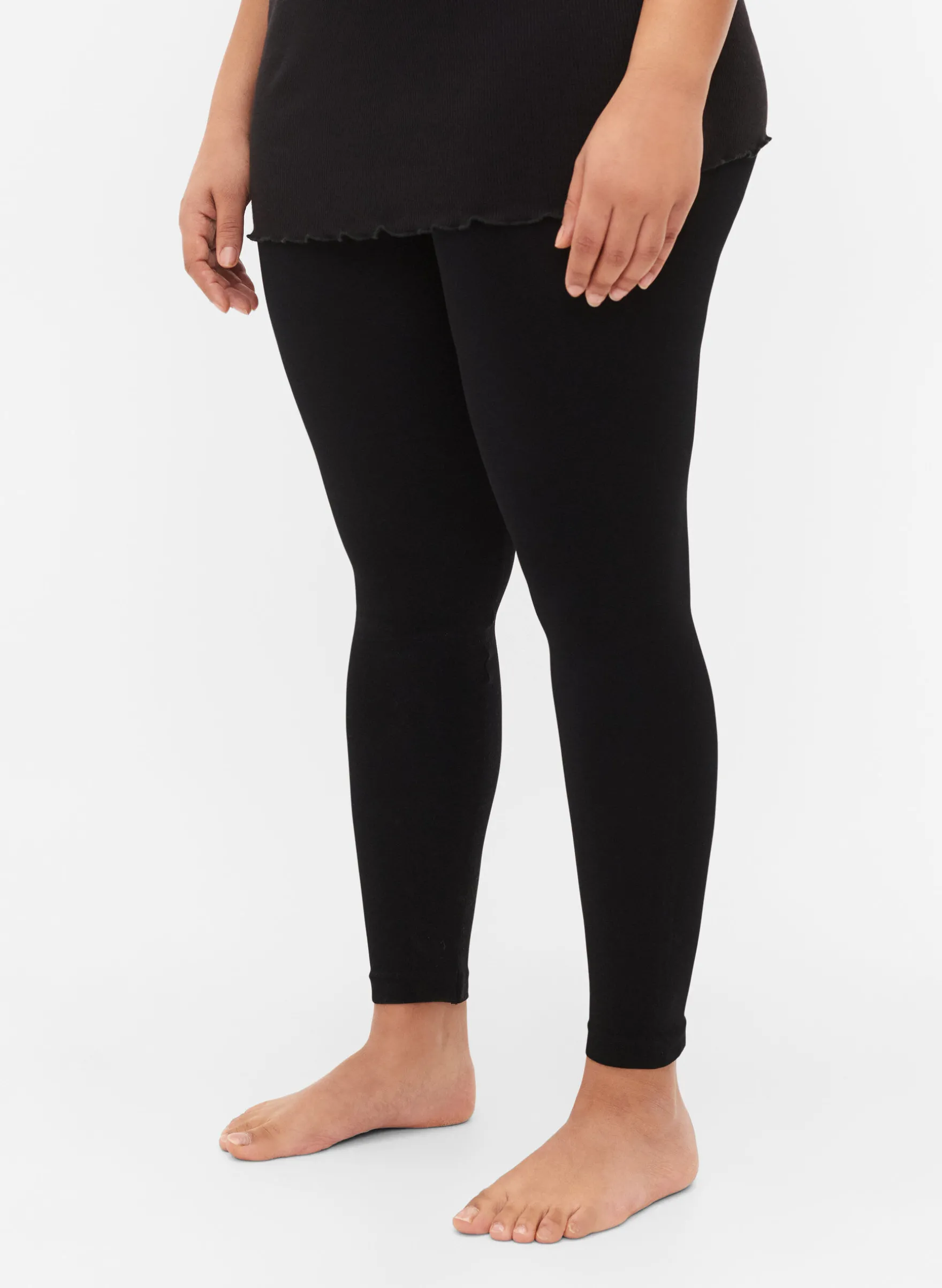 Nahtlose Basic-Leggings