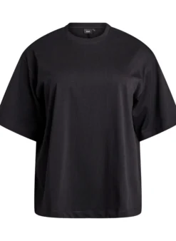 Oversize-T-Shirt mit halben Ärmeln