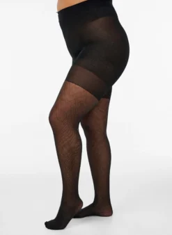Push-up-Strumpfhose 50 den mit Muster