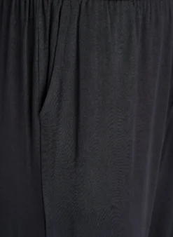 Schlafhose aus Modal mit hoher Taille