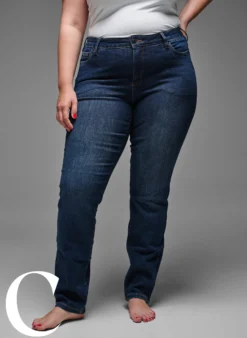 Slim fit Jeans mit normaler Taille