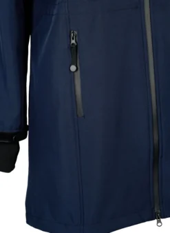 Softshell-Jacke mit abnehmbarer Kapuze