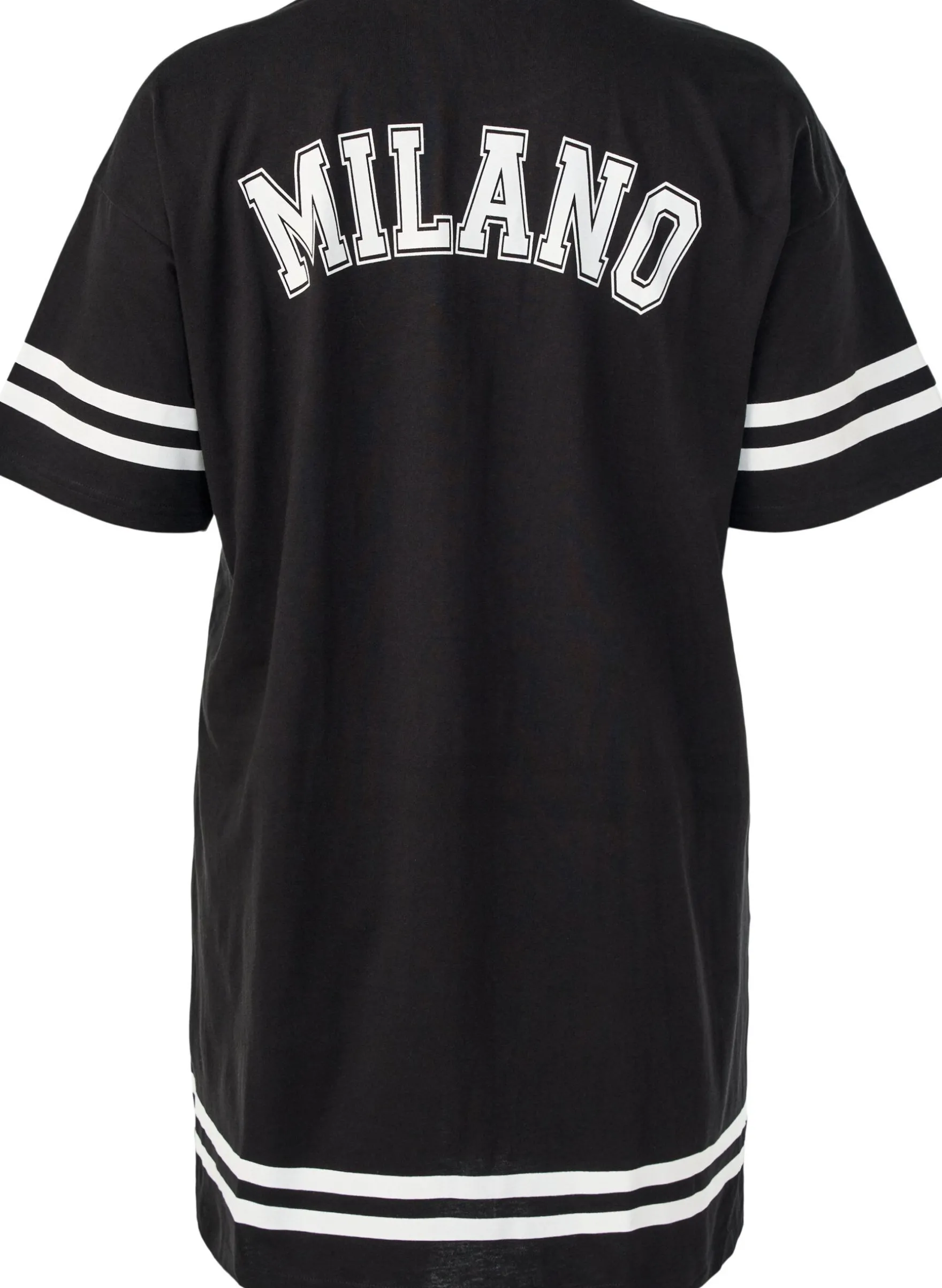 Sportliches T-Shirtkleid aus Baumwolle