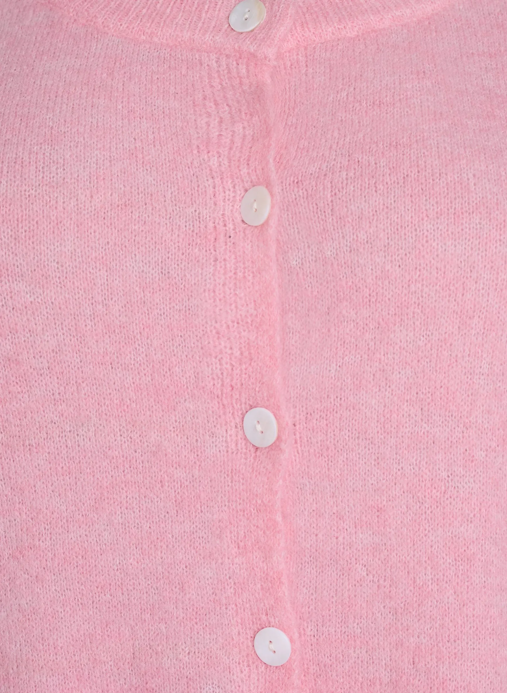 Strickjacke aus Wolle mit Knöpfen