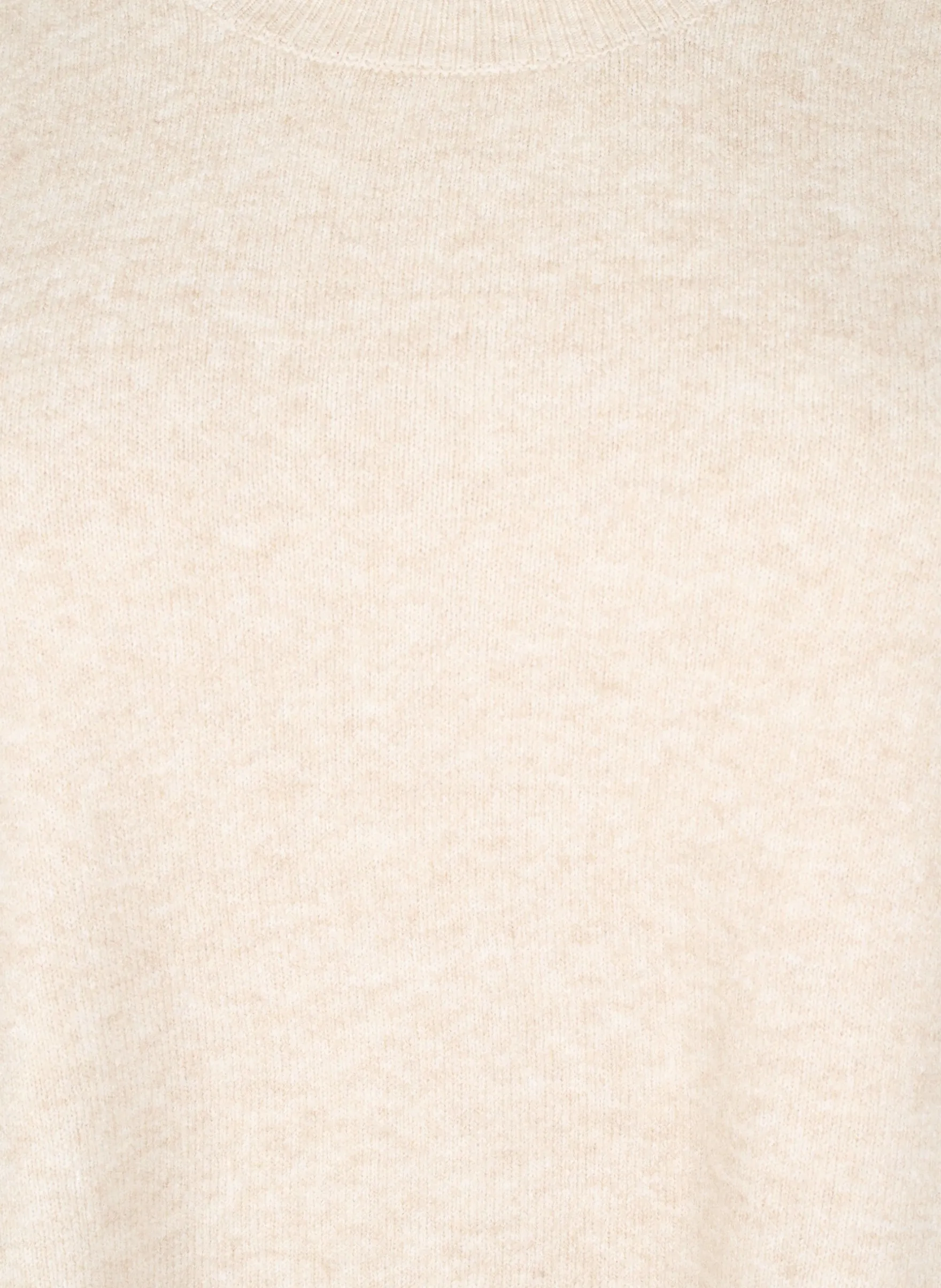 Strickweste mit Rippbändern