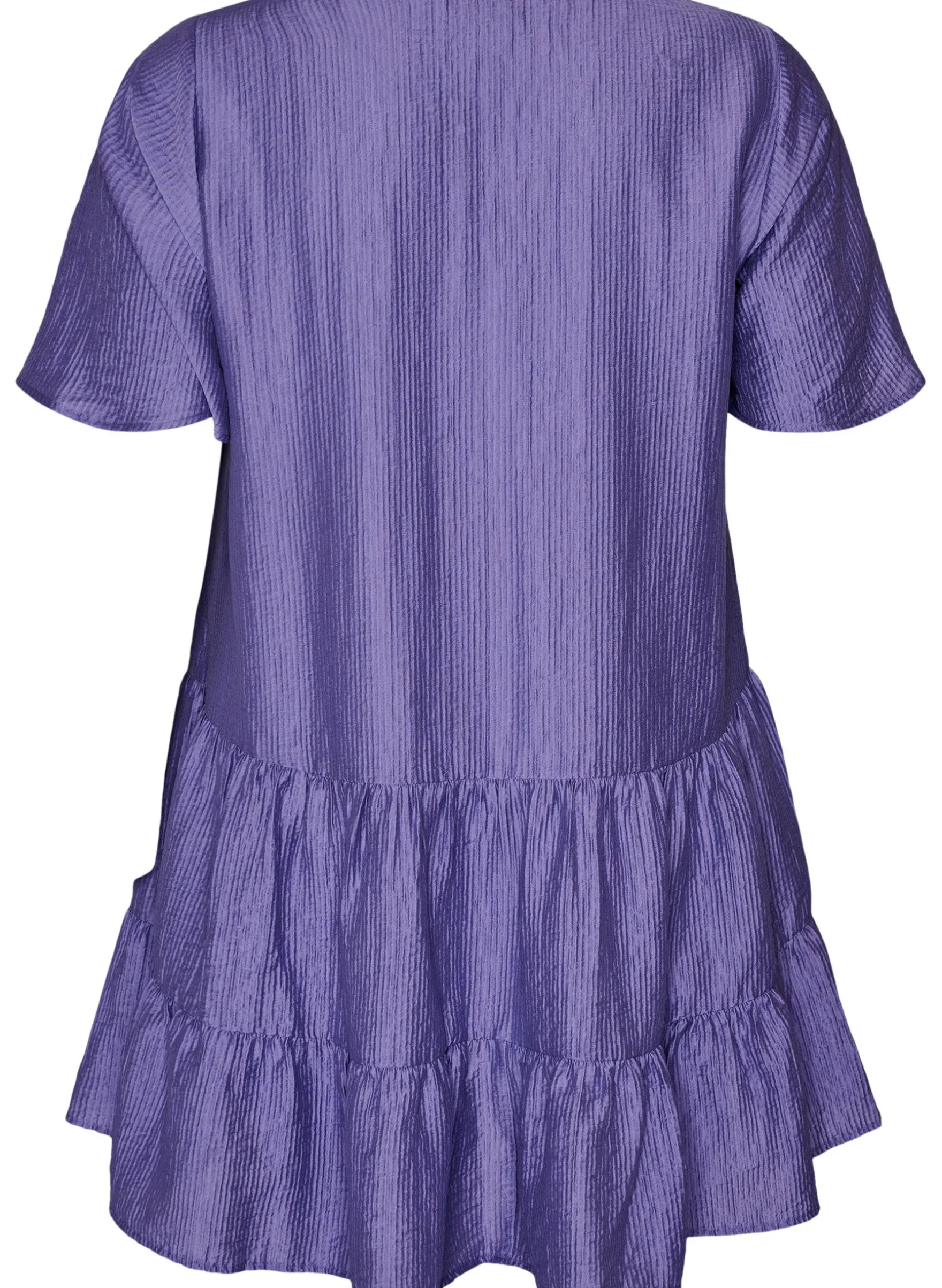 Strukturiertes A-Linien-Kleid