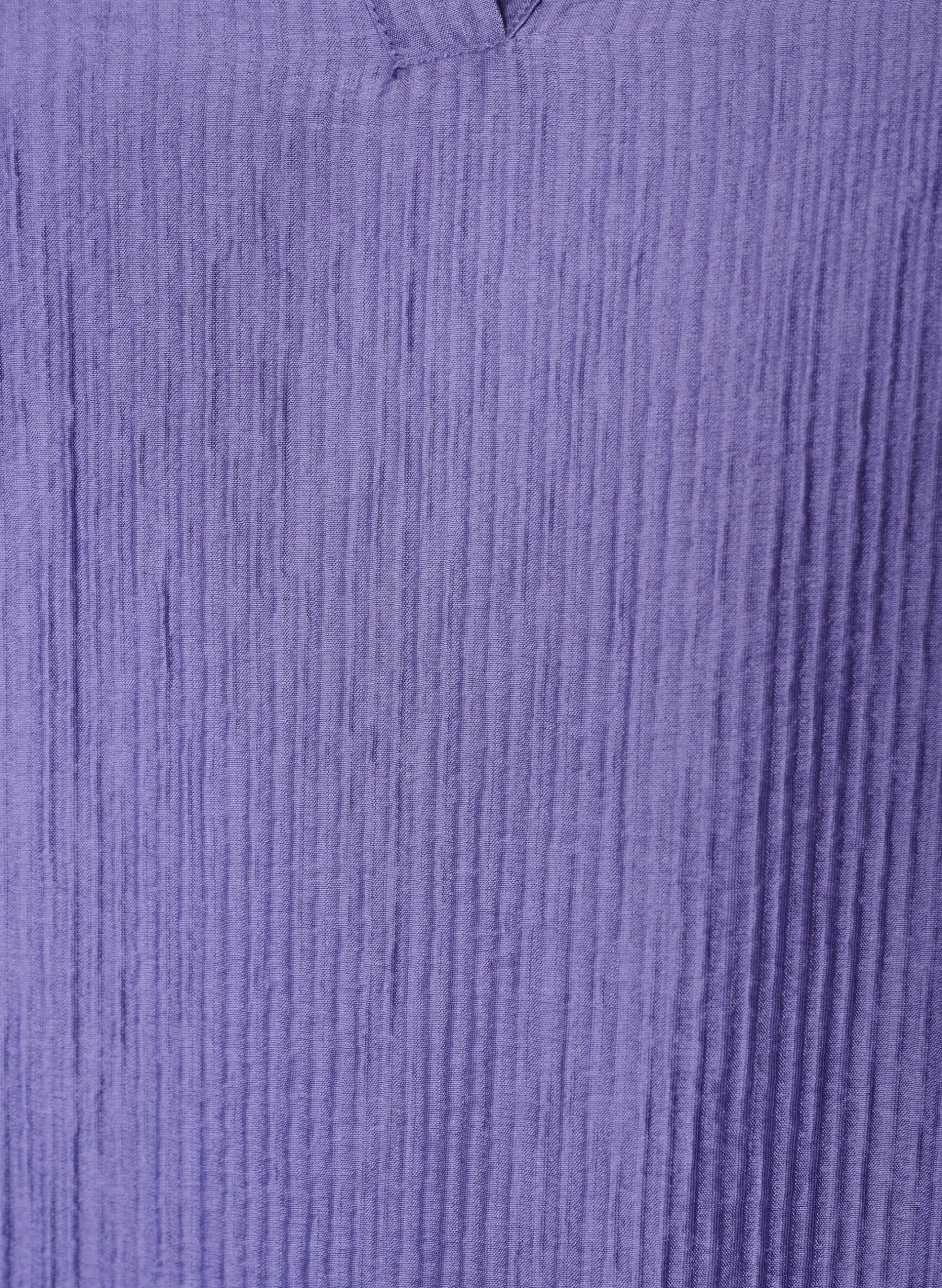 Strukturiertes A-Linien-Kleid