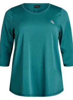 Trainingsshirt mit 3/4-Ärmeln