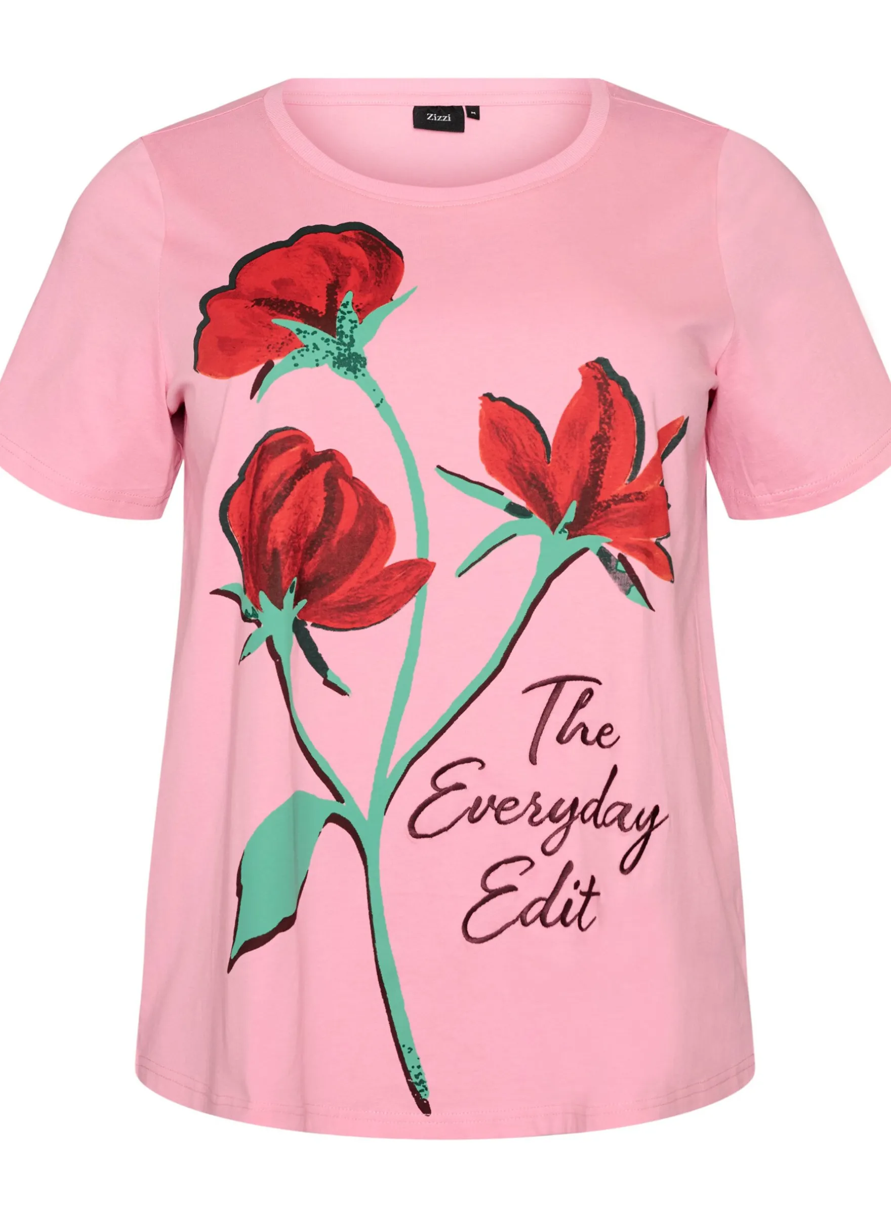T-Shirt aus Baumwolle mit Frontprint