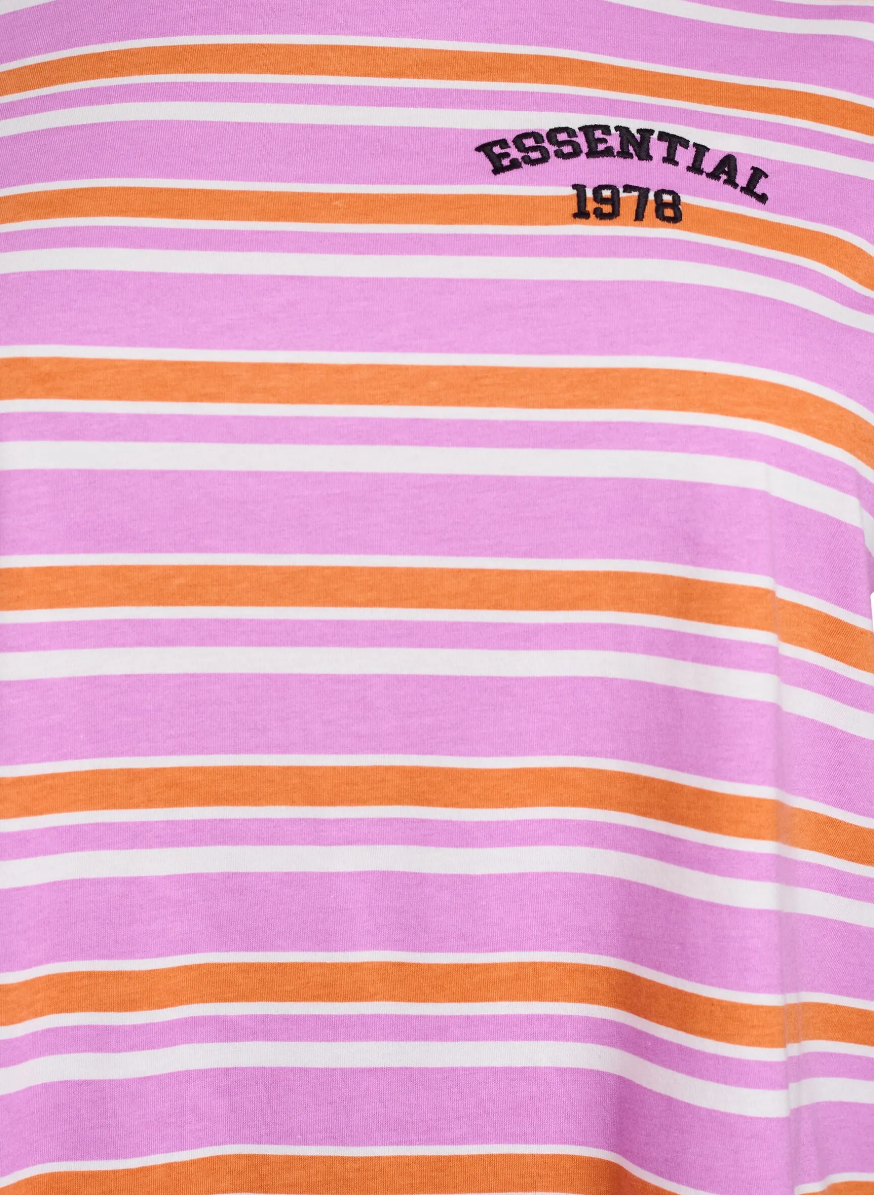 T-Shirt aus Baumwolle mit Streifen
