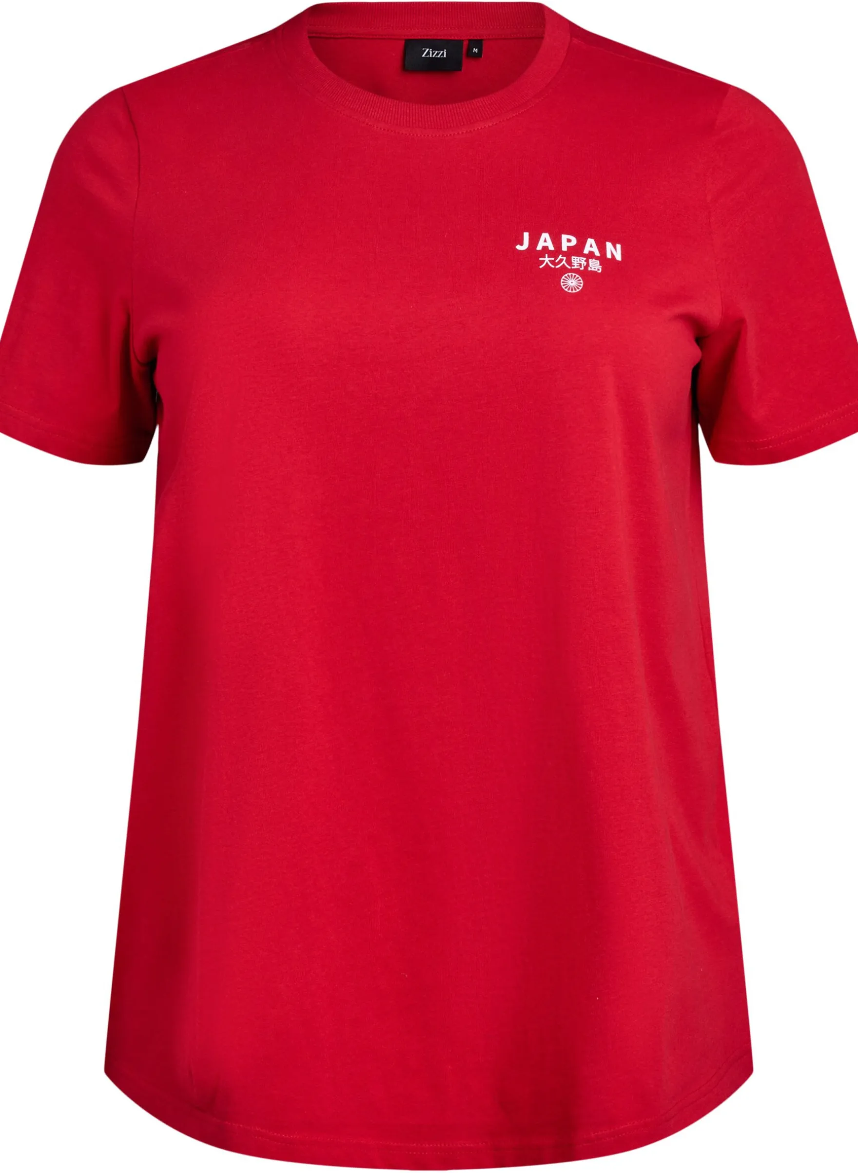 T-Shirt mit Textaufdruck und Rundhalsausschnitt