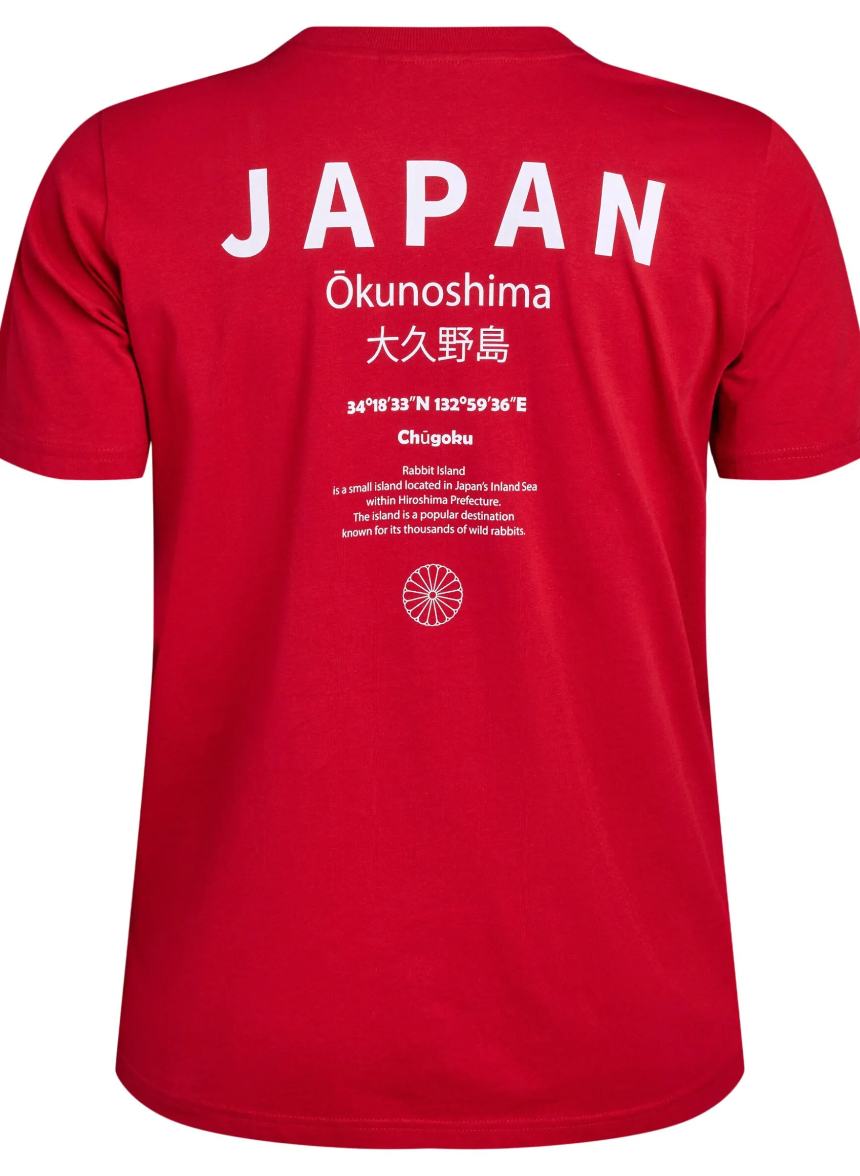 T-Shirt mit Textaufdruck und Rundhalsausschnitt