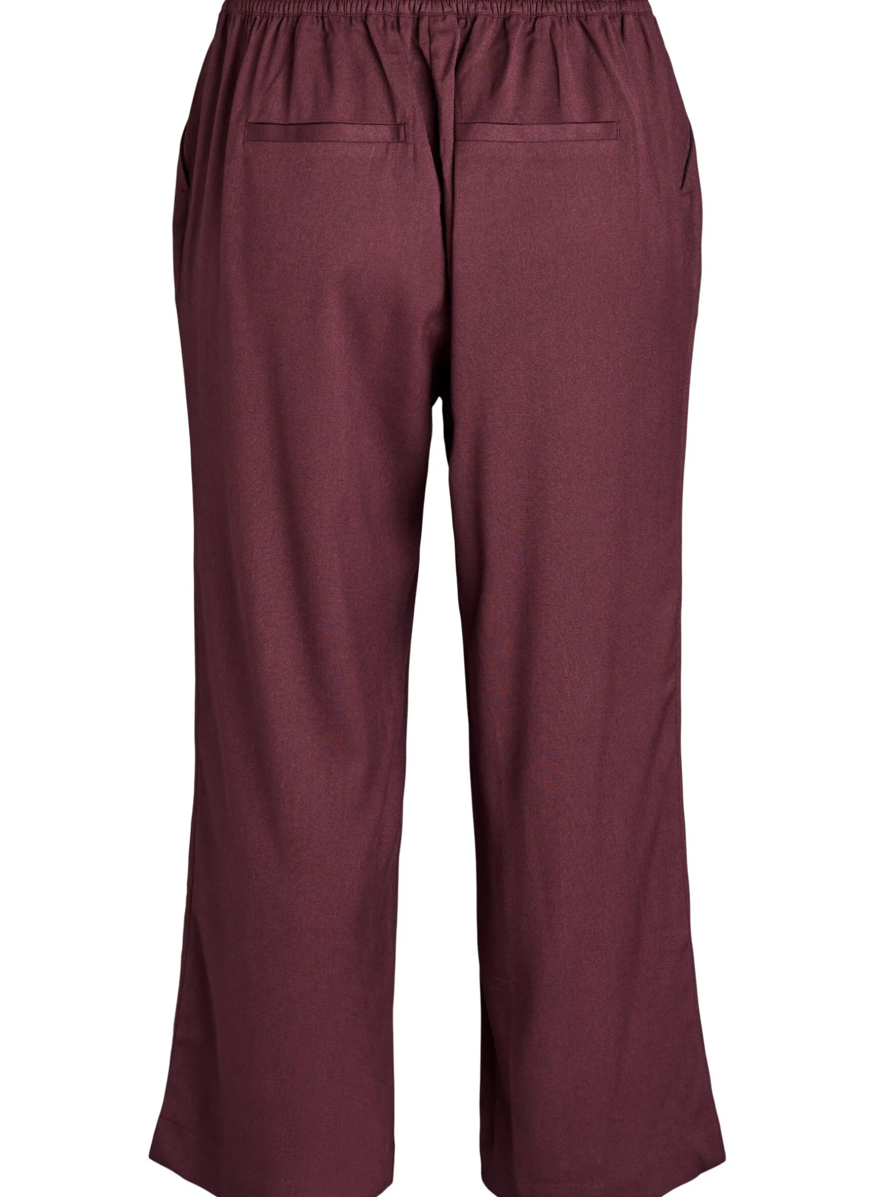 Weite Hose mit hoher Taille